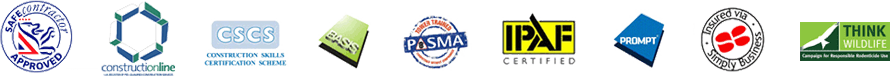 Different logos accredited for pest control